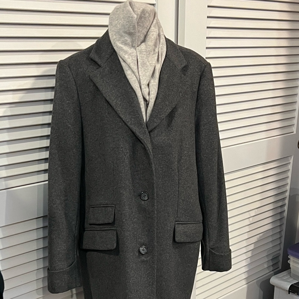Ralph Lauren Dark Gray Classic Coat